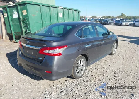2013 Nissan Sentra Sr из США, поврежденный, VIN 3N1AB7AP5DL743557